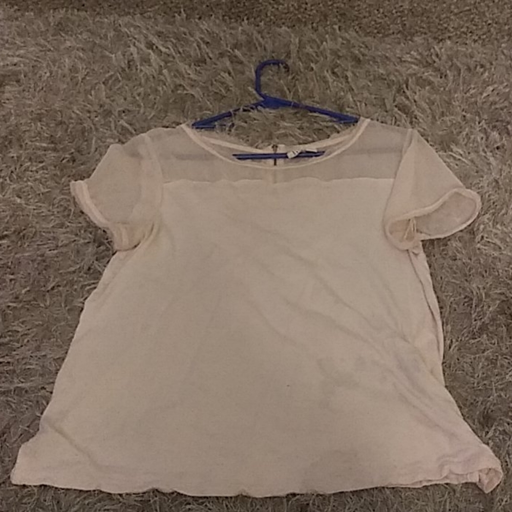 Elle pink blouse